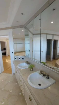 Imagem Apartamento com 5 dormitórios, 450 m² - venda por R$ 2.500.000 ou aluguel por R$ 11.670/mês - Jardim - Santo André/SP