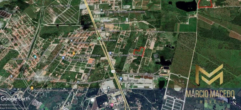 Imagem Terreno à venda, 28800 m² por R$ 1.728.000,00 - Distrito Industrial - Horizonte/CE