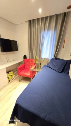 Imagem Apto 03 dorms (01 St), 93 m2, 03wc, 01 vg, Mobiliado e Decorado. Planejados