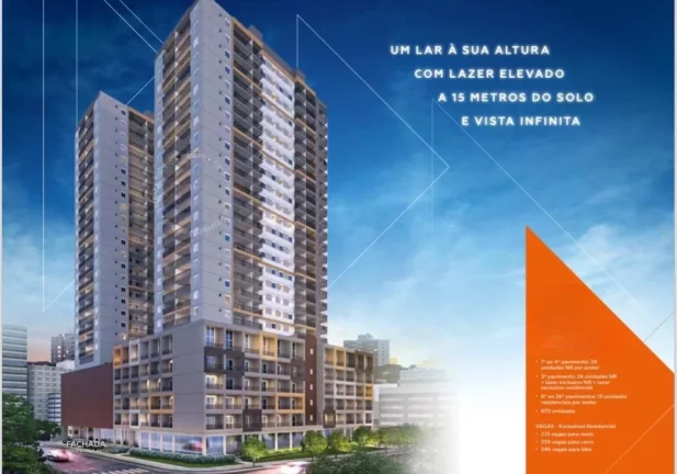 Apartamento com 2 Quartos à Venda, 53 m² em Belenzinho - São Paulo