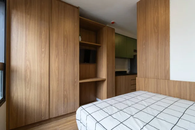 Imagem Apartamento Moema Novo, Mobiliado - 20M², 1 Dorm, Ar Condicionado, Lazer.