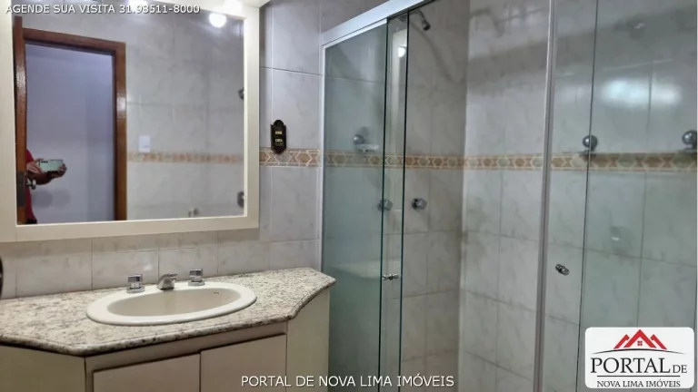 Imagem Casa a venda em Nova Lima para morar e com ponto comercial para escritório!