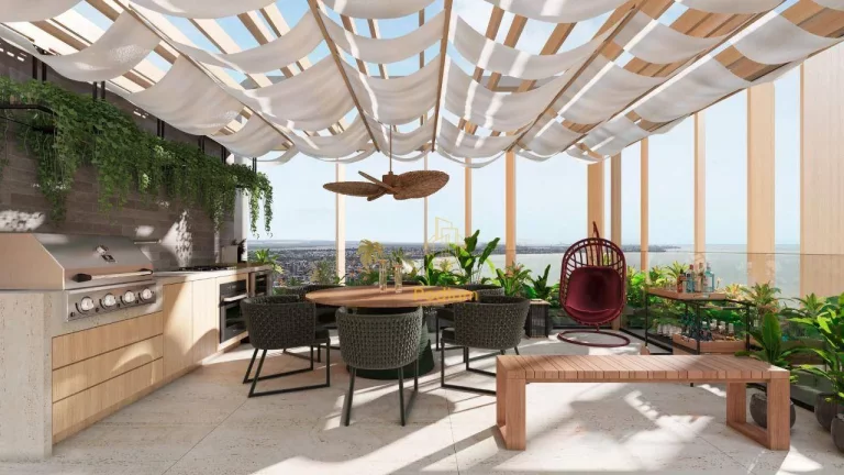Imagem Apartamentos com varanda/sacada gourmet e área de lazer no Jardim Oceana - AP1137