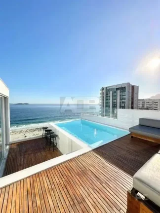 Imagem Cobertura à venda em Ipanema, 340m2 com 3 suítes, 2 vagas e Vista Mar!
