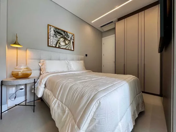Imagem Apartamento com 4 suítes e 3 vagas de garagem na Praia Brava - Itajaí