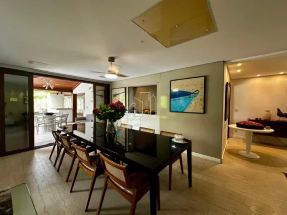 Imagem ? Casa de Luxo à Venda no Porto Busca Vida Resort | 4 Suítes + Gabinete | Mobiliada | 400m²