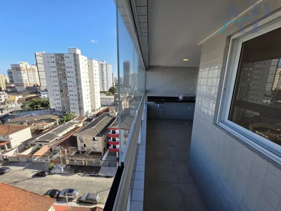 Imagem Apartamento na Guilhermina em Praia Grande com 1 Dormitório Suíte