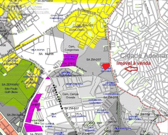 Imagem Terreno à Venda, 5350 m² na Av. Interlagos (Zona Mista) - São Paulo - SP