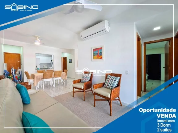 Imagem Venda Apartamento na Riviera, com 3 dormitórios 2 suítes 121m² área útil, 1 vaga de garagem