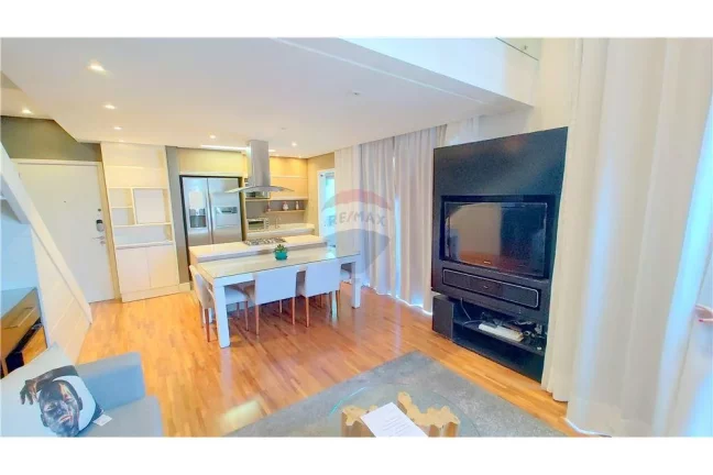 Imagem Apartamento duplex mobiliado 1 suíte 1 vaga na Vila Olímpia