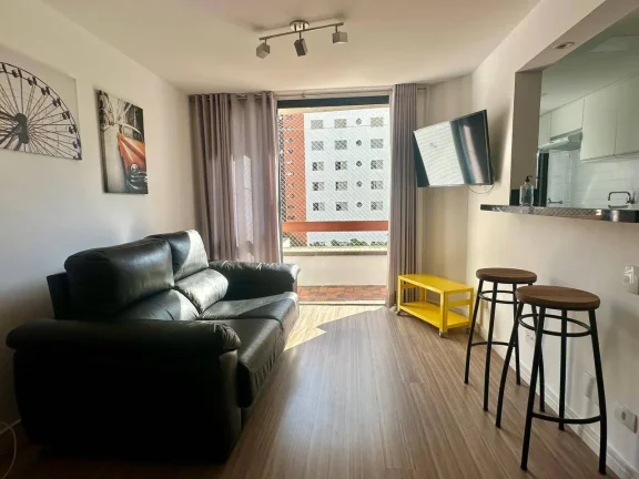 Imagem Duplex Moema Índios - 70M², 1 Dorm, 2 Varandas, 1 Vaga.