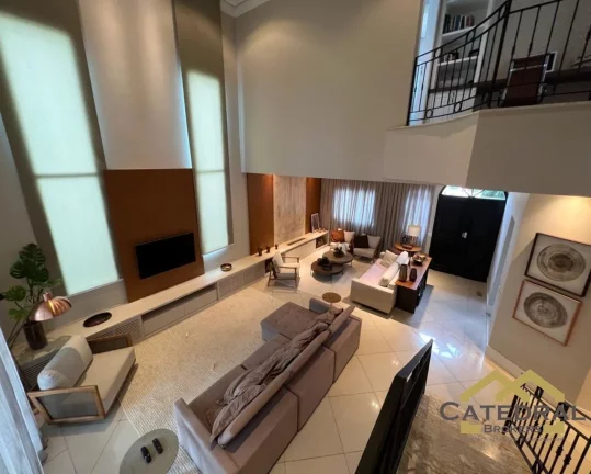 Imagem Casa no condomínio Reserva da Serra com 4 suítes por R$2.720.000,00 - Jundiaí/SP