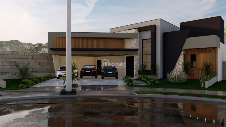 Imagem Casa em construção no Condomínio Sun Lake - Votorantim