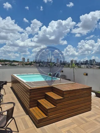 Imagem Studio para locação em São Paulo-SP, Jardim da Glória: 1 quarto, 1 sala, 1 banheiro - 25,00 m² de área lazer piscina
