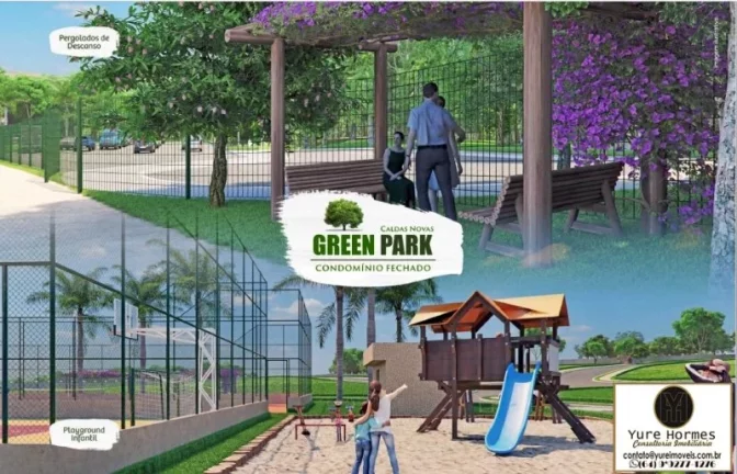Imagem Loteamento Condomínio Fechado GREEN PARK em Caldas Novas GO