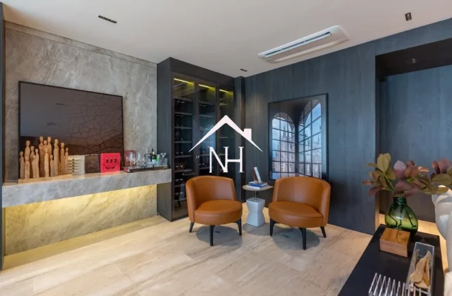 Imagem Apartamento de 281m em frente ao Parque Ibirapuera c/ 4 suítes,4 vagas,piscinas,deck,pool,pet place,playground,sauna,quadras,salão de jogos,coworking