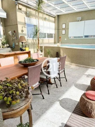 Imagem Cobertura com 4 dormitórios à venda, 360 m² por R$ 9.500.000,00 - Moema - São Paulo/SP