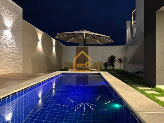 Imagem Casa térrea, 3 dormitórios (3 suítes), 4 vagas. Condomínio Mônaco, Urbanova