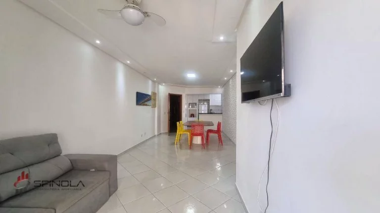 Imagem Apartamento com 3 dormitórios à venda, 100 m² por R$ 670.000,00 - Tupi - Praia Grande/SP