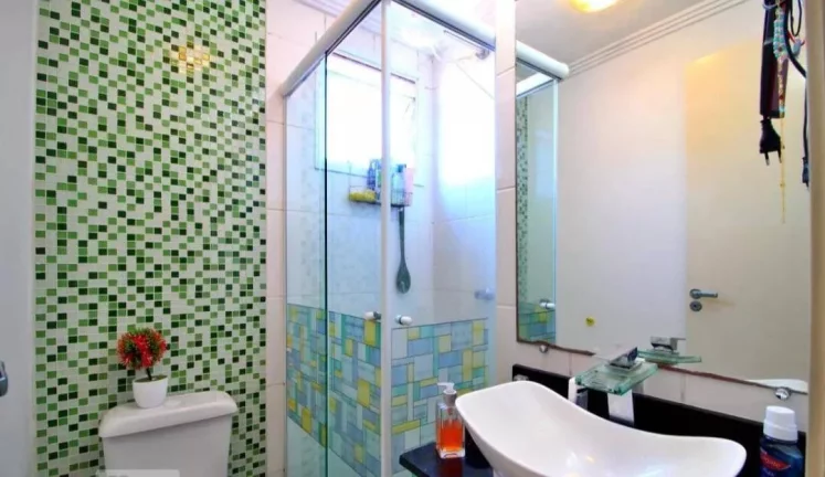 Imagem Apartamento com 2 dormitórios à venda, 52 m² por R$ 300.000,00 - Parque Erasmo Assunção - Santo André/SP