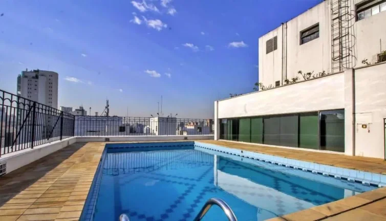 Imagem Apartamento disponível para venda no Saint Paul Residence Service no Jardim Paulista, com 42m², 1 dormitório e 2 vagas de garagem