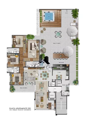 Imagem Apartamento 4 Quartos à Venda Bairro Castelo Belo Horizonte MG
