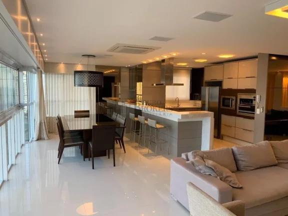 Imagem Apartamento mobiliado frente mar para locação em Balneário Camboriú.