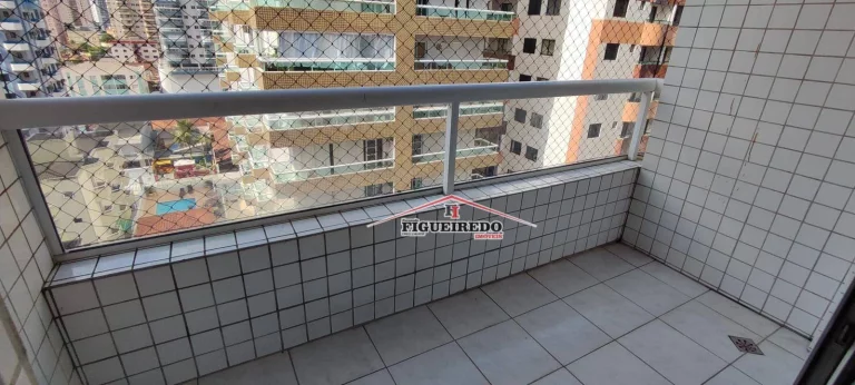 Imagem Apartamento com 2 dormitórios à venda, 77 m² por R$ 378.000,00 - Vila Assunção - Praia Grande/SP
