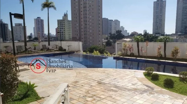 Imagem Apartamento com 3 dormitórios (3 suítes) a venda na Mooca, andar alto. Lazer completo e 2 vagas de garagem e depósito. Varanda com churrasqueira.