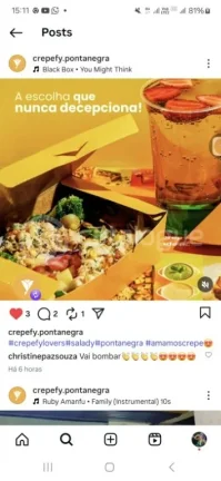 Imagem Repasse de uma Franquia de uma Unidade Crepefay em Ponta Negra- A maior Franquia de Crepes do Mundo/ Aceita Carro