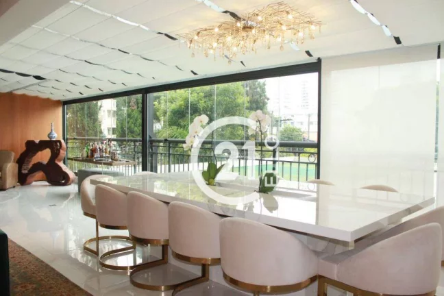 Imagem Apartamento com 3 dormitórios à venda, 350 m² por R$ 8.500.000,00 - Moema - São Paulo/SP