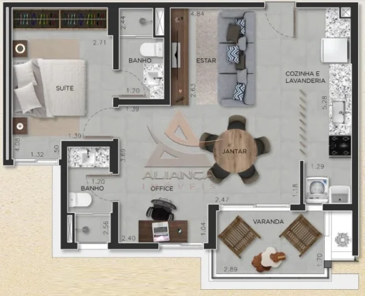 Imagem Apartamento - Ribeirão Preto - Jardim Nova Aliança