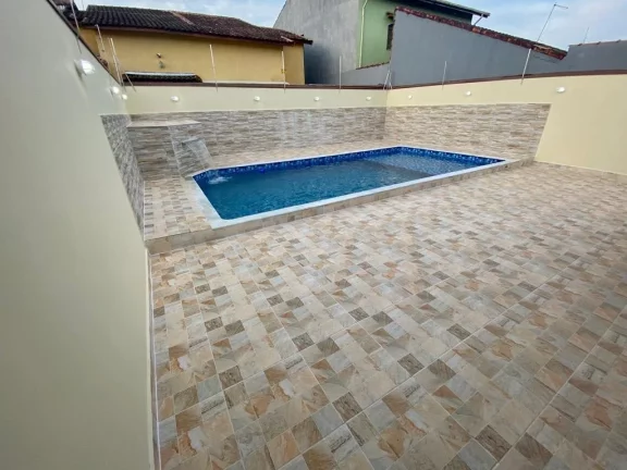 Imagem Casa com 3 dorms, Balnerio Gaivota, Itanhaém - R$ 580 mil, Cod: 1924