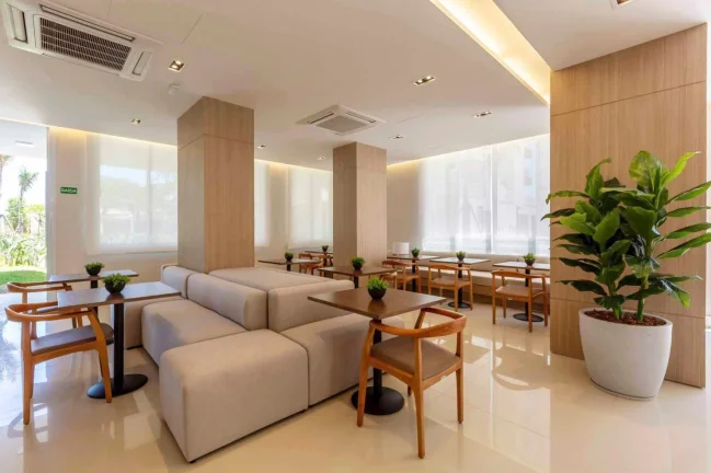 Imagem Apartamento 62M², 2Q, 1 Suíte, 2 Banheiros, 2 Vagas, Academia, Piscina Adulto e Infantil, Quadra, Salão de Festas e Jogos, Sauna, Churrascaria.