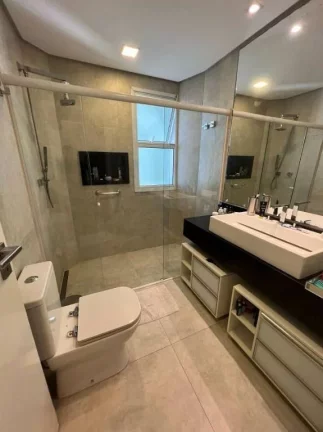 Imagem Apartamento com 3 dormitórios à venda, 153 m² - Pitangueiras - Guarujá/SP