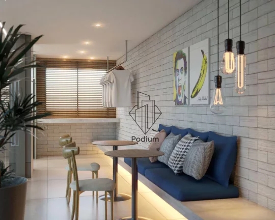 Imagem Apartamentos pés na areia com varanda / sacada a beira mar da praia do Seixas - AP1553
