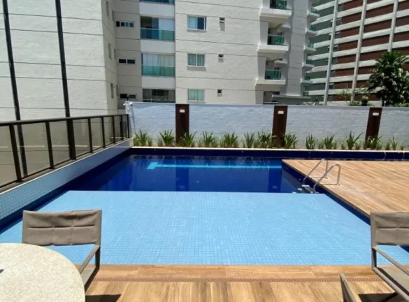 Imagem JAZZ GRAÇA - A 5ª Avenida Imóveis selecionou esse belíssimo apartamento c/ decoração contemporânea, 1 suíte, lavabo, varanda,51,00m² porteira fechada