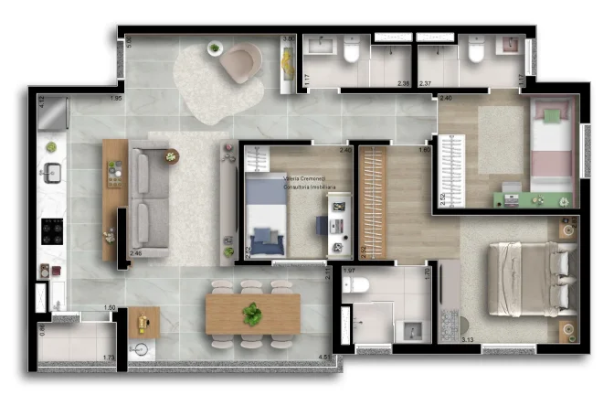 Imagem APARTAMENTO RESIDENCIAL em Indaiatuba - SP, Cidade Jardim