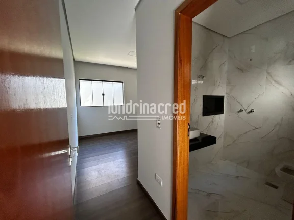 Imagem Casa Térrea Moderna no Condomínio Morada das Flores em Cambé com 3 Dormitórios, Suíte, Segurança 24h e Ótima Localização