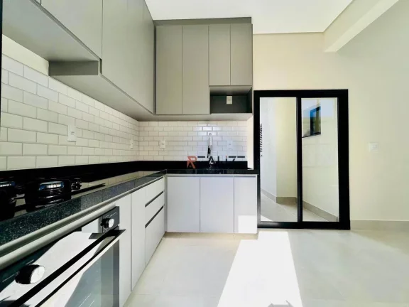 Imagem Casa moderna com 3 dormitórios à venda, 105 m² por R$ 960.000 - Condomínio Jardins do Império - Indaiatuba/SP