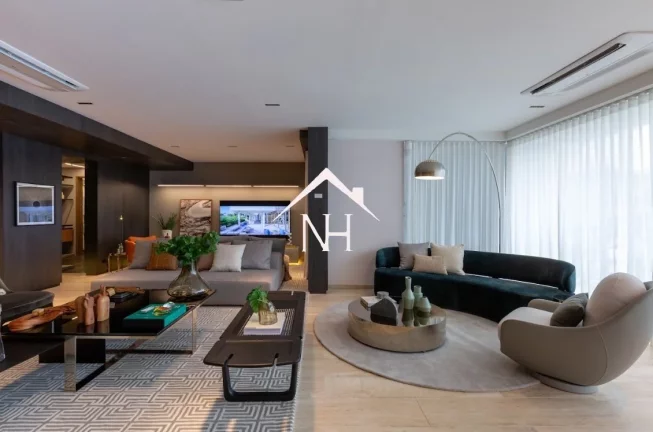 Imagem Apartamento de 281m em frente ao Parque Ibirapuera c/ 4 suítes,4 vagas,piscinas,deck,pool,pet place,playground,sauna,quadras,salão de jogos,coworking