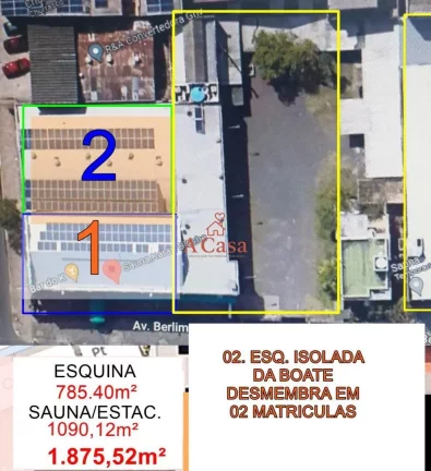 Imagem Terreno Comercial com 2 Dormitorio(s) localizado(a) no bairro São Geraldo em Porto Alegre / Rio Grande do Sul Ref.:152