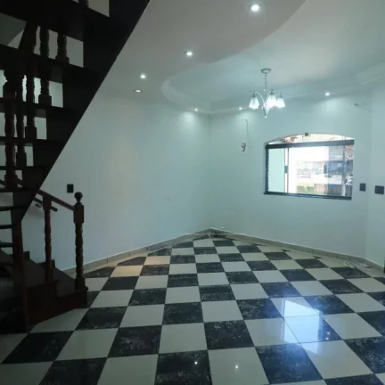 Imagem Sobrado com 3 dormitórios para alugar, 286 m² por R$ 3.413,00/mês - Vila Curuçá - Santo André/SP