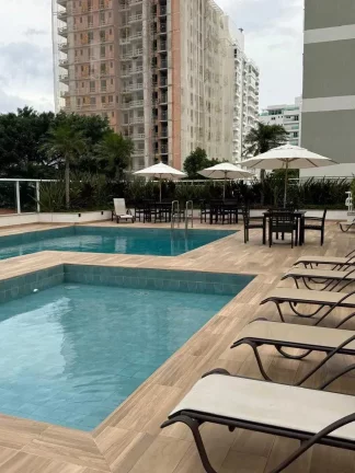 Imagem Apartamento mobiliado com 3 dormitórios sendo 1 suítes e 2 vagas de garagem em Itajaí/SC