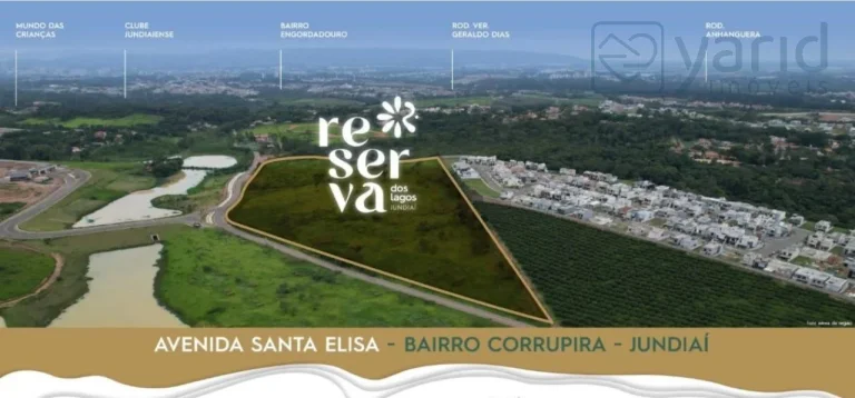 Imagem Terreno em Condomínio à Venda em Jundiaí-SP, Bairro Corrupira, 154m² de Área