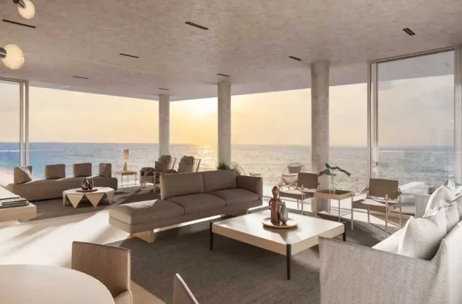 Imagem Apartamento na planta com 4 suítes e 4 vagas de garagem na Praia Brava em Itajaí