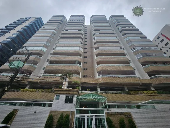 Imagem Apartamento com 2 dormitórios à venda, 112 m² por R$ 650.000 - Vila Guilhermina - Praia Grande/SP
