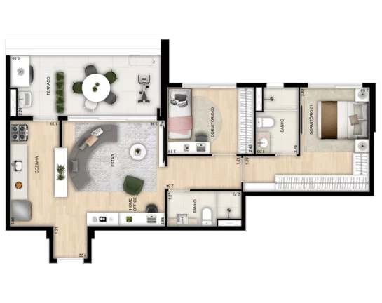 Imagem Apartamento à venda no bairro Parque Imperial - São Paulo/SP