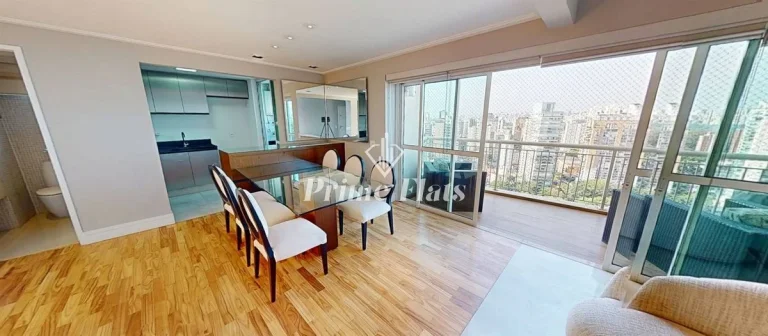 Imagem Apartamento disponível para locação no Blue Loft na Vila Nova Conceição, com 113m², 2 dormitórios e 2 vagas