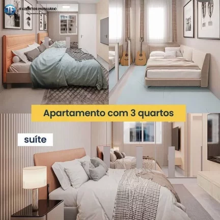 Imagem Apartamento com 3 Quartos à Venda, 83 m² em Bom Retiro - Ipatinga